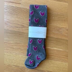 Hansel from Basel Grey Tight w/ Pink Heart / 2T